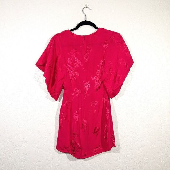 Lovers + Friends Hot‎ Pink Bali Mini Dress Size XXS - Picture 8 of 8